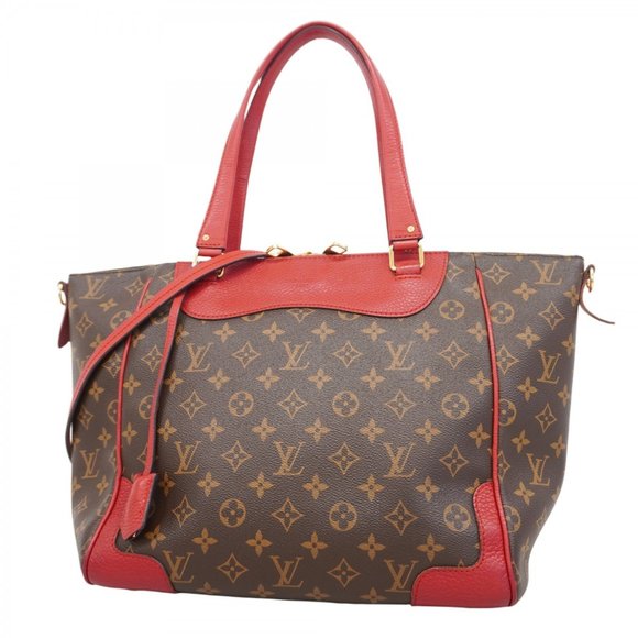 Louis Vuitton Tote Bag Monogram Estrella MM M51193 Brown Coquelicot Women's - Picture 1 of 10